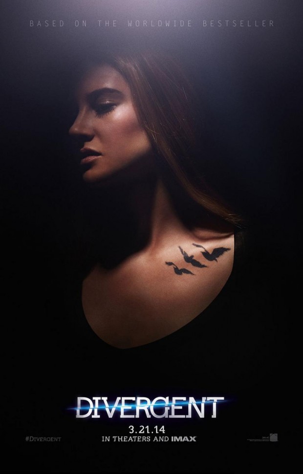 DIVERGENT Character Poster Shailene Woodley