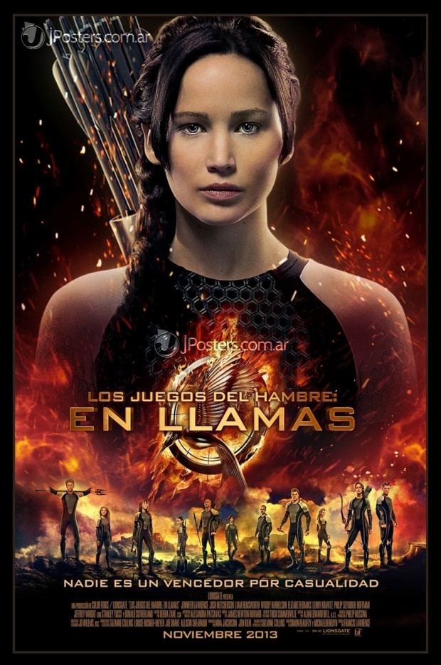 THE HUNGER GAMES CATCHING FIRE Katniss Everdeen Poster