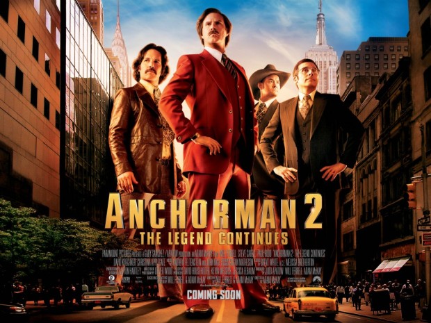 Anchorman 2 The Legend Continues One Sheet