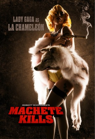 MACHETE KILLS Poster Lady Gaga
