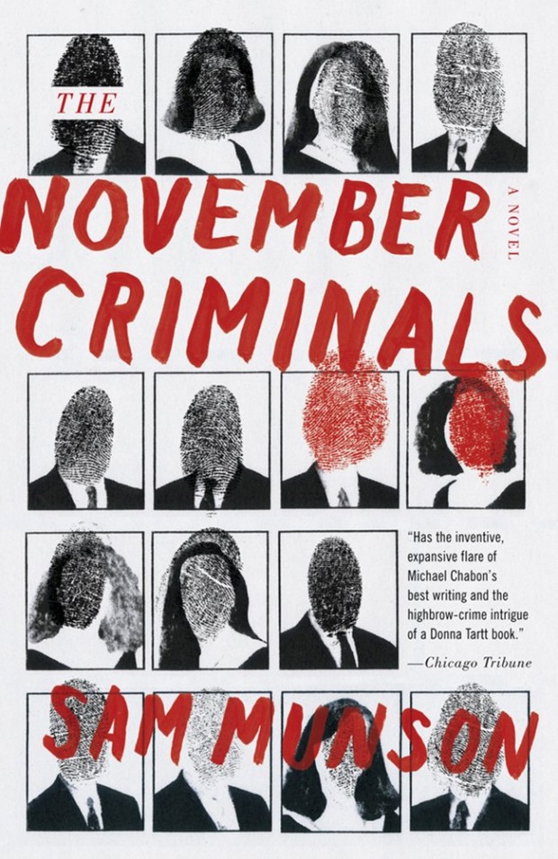 NOVEMBER CRIMINALS Novel Cover