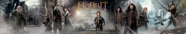 THE HOBBIT THE DESOLATION OF SMAUG Banner