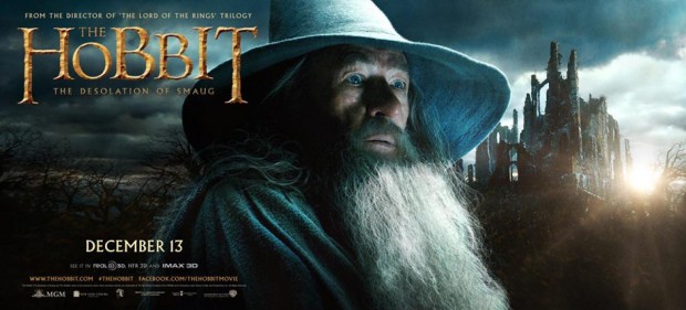 THE HOBBIT THE DESOLATION OF SMAUG Gandalf Banner