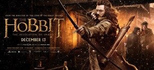 The Hobbit The Desolation of Smaug Bard the Bowman Banner