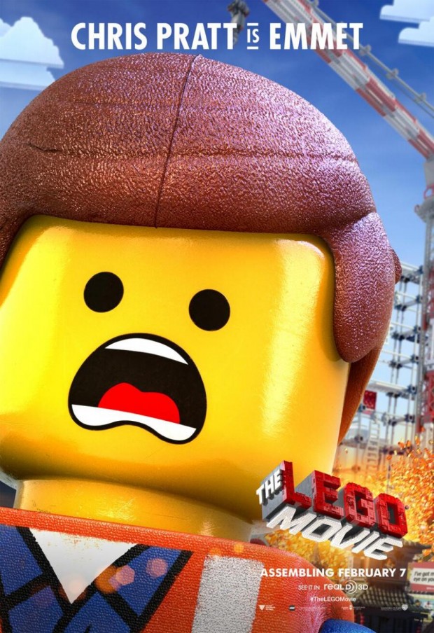 THE LEGO MOVIE Emmet Poster