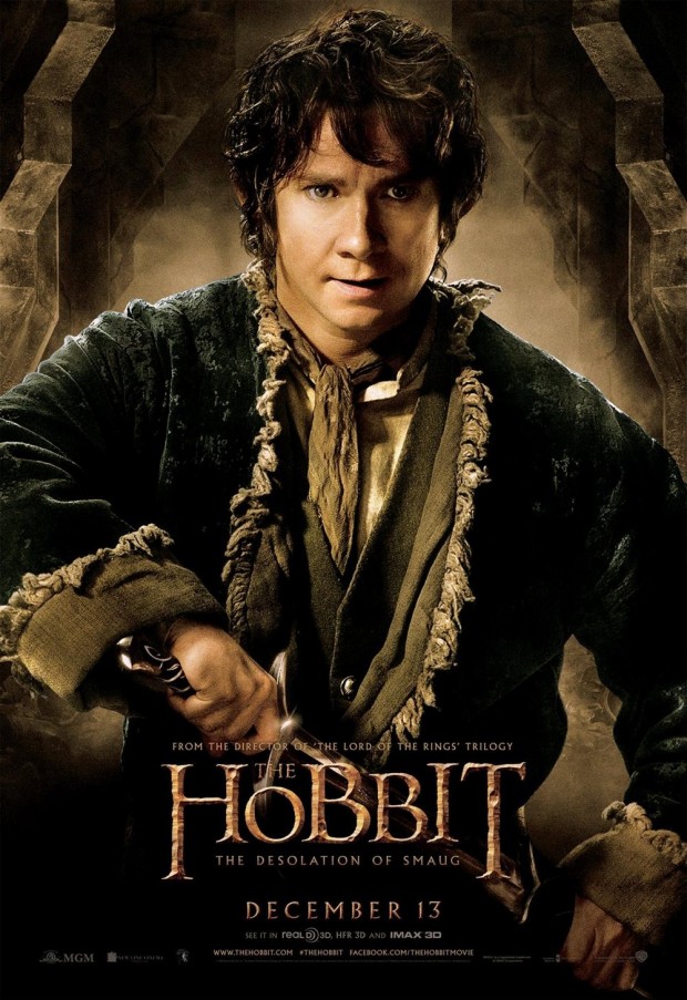 The Hobbit The Desolation of Smaug Bilbo Poster