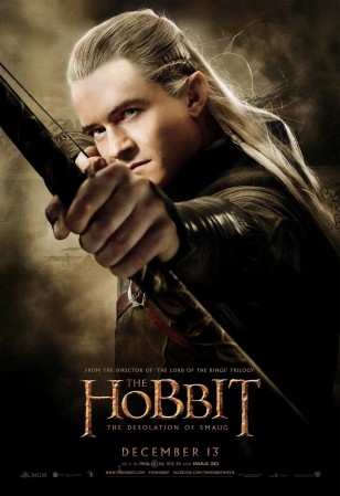 The Hobbit The Desolation of Smaug Legolas Poster