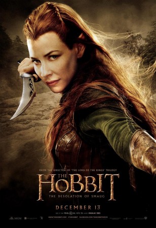 The Hobbit The Desolation of Smaug Tauriel Poster