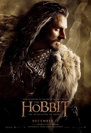 The Hobbit The Desolation of Smaug Thorin Poster