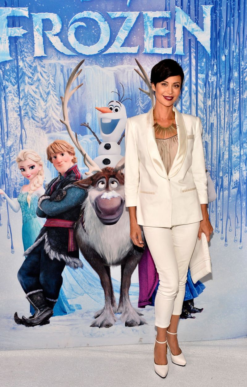 Catherine Bell Attends Walt Disney Animation Studios
