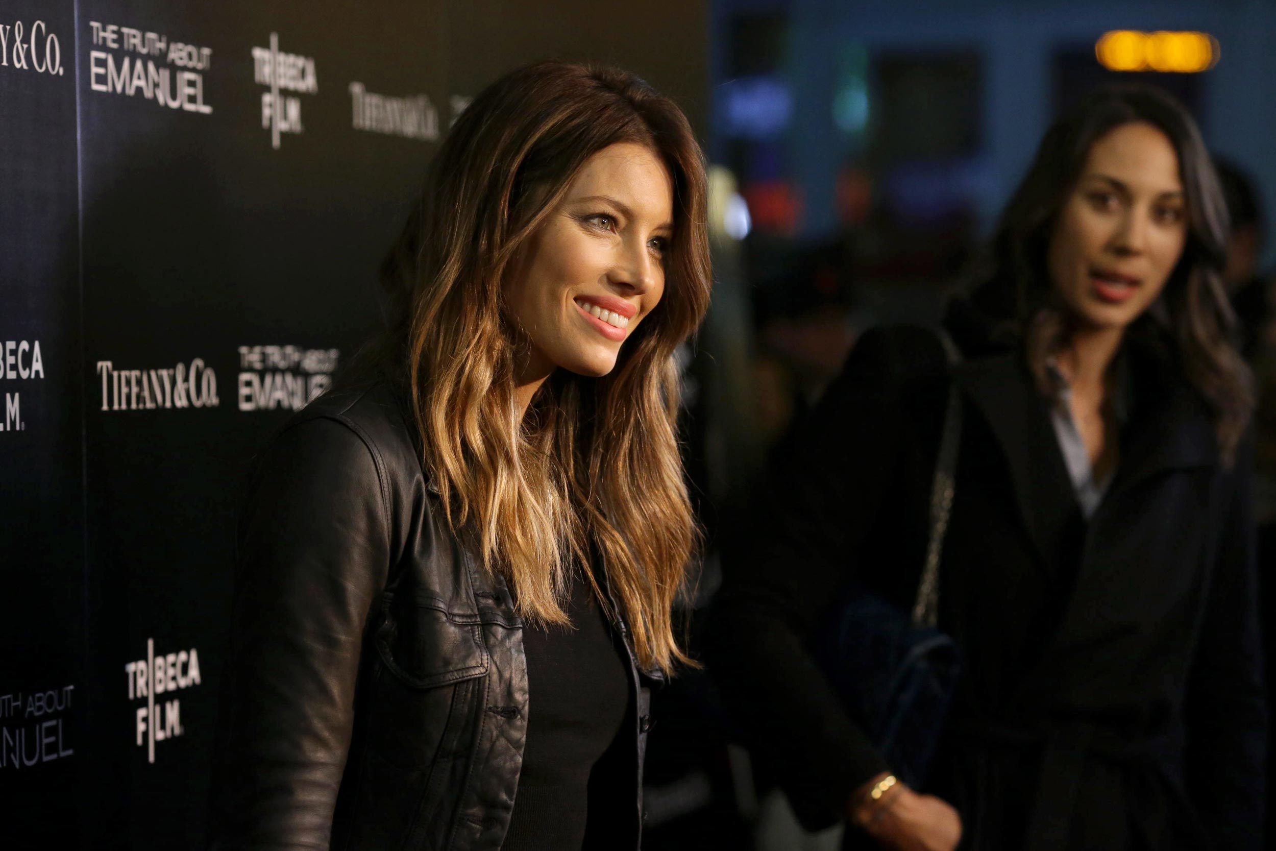 Jessica Biel at THE TRUTH ABOUT EMANUEL Movie Premiere in Hollywood.