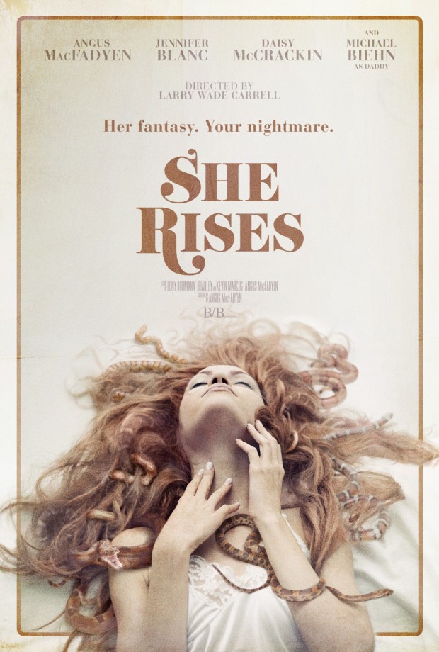 SHE RISES Poster