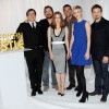 AMERICAN HUSTLE Cast Photo Call - Amy Adams, Jennifer Lawrence, Christian Bale, Bradley Cooper and Jeremy Renner - Crosby Street Hotel in New York City