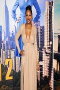 Meagan Good Attends ANCHORMAN: THE LEGEND CONTINUES Premiere in London