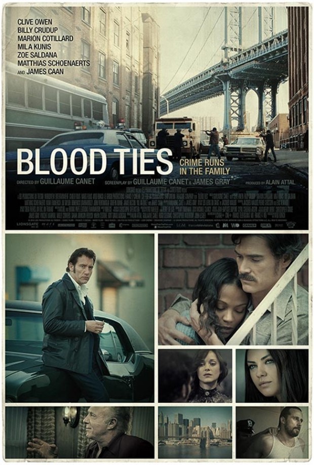 BLOOD TIES Poster