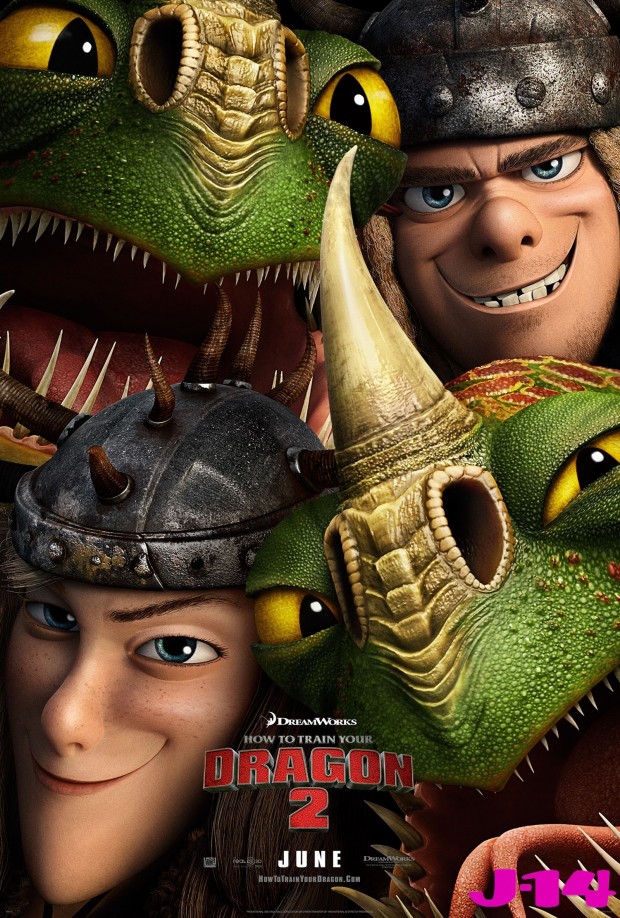 HOW TO TRAIN YOUR DRAGON 2 Poster