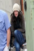 Emmy Rossum as  Fiona Gallagher on the Set of SHAMELESS